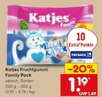 Fruchtgummi Family Pack im Netto Marken-Discount Prospekt Fruchtgummi Family Pack von Katjes im aktuellen Netto Marken-Discount Prospekt für 1,19 €