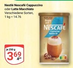 Nescafé Cappuccino im Angebot bei GLOBUS in Frankenthal Nescafé Cappuccino Angebote von Nestlé bei GLOBUS Frankenthal für 3,69 €