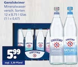 Aktuelles Mineralwasser Angebot bei Getränkewelt in Oberhausen ab 5,99 €