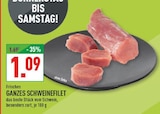 Frisches Ganzes Schweinefilet Angebote bei Marktkauf Bad Salzuflen für 1,09 €