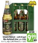 Bio-Apfelsaft klar oder trüb bei E center im Laupheim Prospekt für 9,99 €