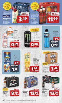 Coca Cola im aktuellen combi Prospekt (Garbsen) Coca Cola im combi Prospekt "Markt - Angebote" mit 33 Seiten (Garbsen)