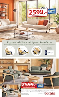 Fernsehsessel im Segmüller Prospekt "Wohndesign - Inspirierende Ideen für ihr Zuhause" mit 20 Seiten (Stuttgart)