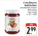 Naturrein Konfitüre Extra bei nah und gut im Kurort Jonsdorf Prospekt für 2,99 €