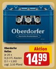 Helles im REWE Prospekt Helles von Oberdorfer im aktuellen REWE Prospekt für 14,99 €