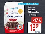 Aktuelle Zucker Angebote bei ALDI SÜD in Würzburg Aktuelles Feinster Rübenzucker Angebot bei ALDI SÜD in Würzburg ab 1,39 €