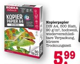 Kopierpapier A4 im Angebot bei E center in Karlsruhe Kopierpapier A4 Angebote von EDEKA zuhause bei E center Karlsruhe für 5,99 €