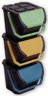 Lot de 3 poubelles pour tri 24l en promo chez Hyper U La Rochelle à 19,99 €