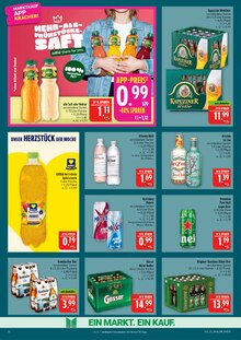 Saft im Marktkauf Prospekt "AUSWAHL RIESIG, PREISE NIEDRIG" mit 45 Seiten (Fürth)