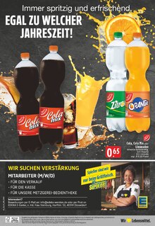 Cola im aktuellen EDEKA Prospekt (Düsseldorf) Cola im EDEKA Prospekt "Aktuelle Angebote" mit 30 Seiten (Düsseldorf)