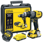 Perceuse-visseuse à percussion Brushless - STANLEY FATMAX - LaMaison.fr à Saint-Nazaire Perceuse-visseuse à percussion Brushless - STANLEY FATMAX en promo chez LaMaison.fr Saint-Nazaire à 179,99 €