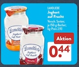 Joghurt auf Frucht Pfirsich-Maracuja Angebote von Landliebe bei ALDI SÜD Saarbrücken für 0,44 €