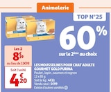 LES MOUSSELINES POUR CHAT ADULTE GOURMET GOLD - PURINA dans le catalogue Auchan Supermarché