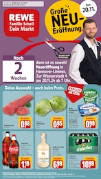 REWE Prospekt "Dein Markt" für Hannover, 26 Seiten, 11.11.2024 - 16.11.2024