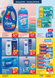 Pampers im Netto Marken-Discount Prospekt "Aktuelle Angebote" mit 66 Seiten (Cottbus)