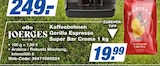 Kaffeebohnen Gorilla Espresso Super Bar Crema 1 kg Angebote von JOERGES bei expert Langenhagen für 19,99 €