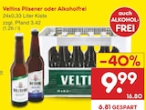 Pilsener im Angebot bei Netto Marken-Discount in Ganderkesee Pilsener Angebote von Veltins bei Netto Marken-Discount Ganderkesee für 9,99 €