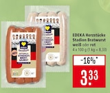 Stadion Bratwurst weiß Angebote von EDEKA Herzstücke bei Marktkauf Freiburg für 3,33 €