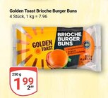 Brioche Burger Buns im Angebot bei GLOBUS in Rüsselsheim Brioche Burger Buns Angebote von Golden Toast bei GLOBUS Rüsselsheim für 1,99 €