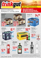 Aktueller Trinkgut Discounter Prospekt in Aichach und Umgebung, "Größter Getränkemarkt in Dasing!" mit 4 Seiten, 15.09.2025 - 20.09.2025
