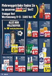 Bier im EDEKA Prospekt in Verl Aktueller EDEKA Prospekt mit Bier, "Aktuelle Angebote", Seite 20