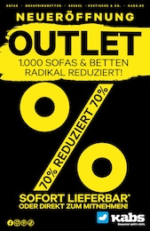 Kabs Prospekt "Outlet!" für Neuendeich, 2 Seiten, 24.05.2024 - 27.06.2024