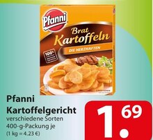 Pfanni Kartoffelgericht bei famila Nordost in Bielefeld Pfanni Kartoffelgericht im Angebot bei famila Nordost Bielefeld für 1,69 €