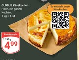 GLOBUS Krumbach - Käsekuchen Angebot im Prospekt Käsekuchen bei GLOBUS im Krumbach Prospekt für 4,99 €