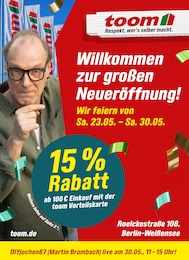 Baumärkte Prospekt von toom Baumarkt toom Baumarkt Prospekt: Respekt, wer's selber macht., 27 Seiten, 23.05.2026 - 30.05.2026