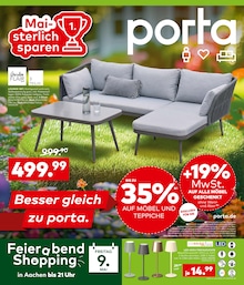 Möbel & Einrichtung Prospekt von porta Möbel Eschweiler porta Möbel Prospekt: "Besser gleich zu porta.", 8 Seiten, 04.05.2025 - 10.05.2025