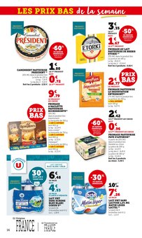 Promotion Pizza surgelée dans le prospectus Super U, valable du 25/11/2025 au 07/12/2025 Promo Pizza surgelée dans le catalogue Super U du moment à la page 16