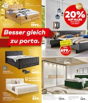 Aktueller porta Möbel Prospekt mit Boxspringbett, "Besser gleich zu porta.", Seite 4