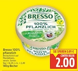 100% pflanzlich von Bresso im aktuellen E center Prospekt