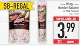 Salami im EDEKA Prospekt Ring-Salami von Aoste im aktuellen EDEKA Prospekt für 3,99 €