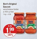 Saucen im V-Markt Prospekt Saucen von Ben's Original im aktuellen V-Markt Prospekt für 1,99 €