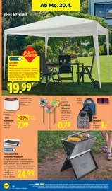 Aktueller Lidl Prospekt mit Gartenmöbel, "LIDL LOHNT SICH", Seite 38