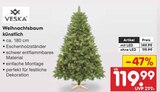 Weihnachtsbaum künstlich mit LED von Veska für 119,99 € bei Netto Marken-Discount im Angebot Weihnachtsbaum künstlich mit LED von Veska im aktuellen Netto Marken-Discount Prospekt