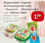 Aktuelles Schinkenspickersalat oder Mühlen-Mett Angebot bei Akzenta in Wuppertal ab 1,59 €