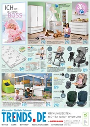 Babybett Angebot im aktuellen Trends Prospekt auf Seite 8