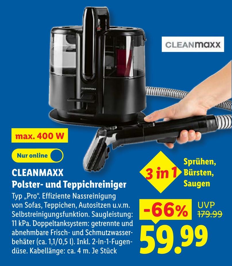 Polster- und Teppichreiniger