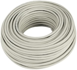 Câble électrique H05VV-F blanc 3x1.5mm2 - L.50m en promo chez Brico Cash Villiers-le-Bel à 43,90 €