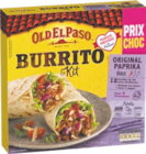 Kit Burrito Original Paprika - Old El Paso à 4,39 € dans le catalogue Aldi