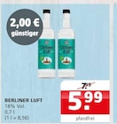 Aktuelle Berliner Luft Angebote bei Getränke Quelle Weydringer in Hannover Aktuelles Berliner Luft Angebot bei Getränke Quelle Weydringer in Hannover ab 5,99 €