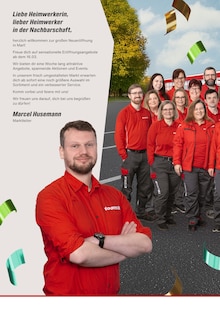 Aktueller toom Baumarkt Prospekt "Respekt, wer's selber macht." Aktueller toom Baumarkt Prospekt