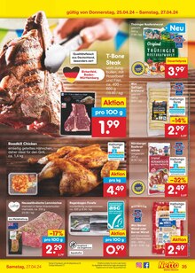 Rindfleisch im Netto Marken-Discount Prospekt "Aktuelle Angebote" mit 51 Seiten (Ulm)