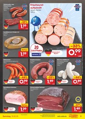 Aktueller Netto Marken-Discount Prospekt mit Weißwurst, "Aktuelle Angebote", Seite 9