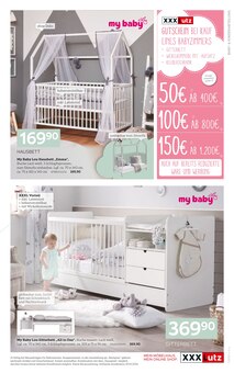 Babybett im XXXLutz Möbelhäuser Prospekt "BESTE Marken - Auswahl - Services - Preise" mit 16 Seiten (Darmstadt)