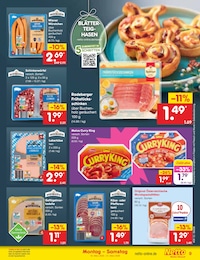 Currywurst Angebot im aktuellen Netto Marken-Discount Prospekt auf Seite 9