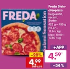 Steinofenpizza im Angebot bei Netto Marken-Discount in Solingen Steinofenpizza Angebote von Freda bei Netto Marken-Discount Solingen für 4,59 €