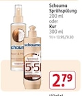 Sprühspülung oder Kur Angebote von Schauma bei Rossmann Pirna für 2,79 €